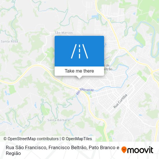 Rua São Francisco map