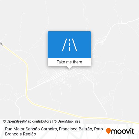 Rua Major Sansão Carneiro map