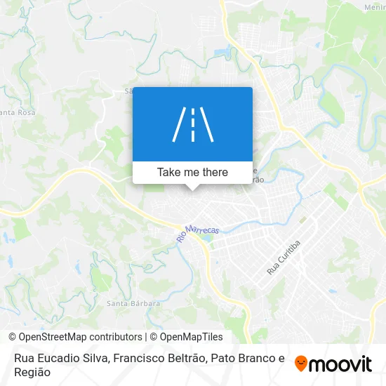 Rua Eucadio Silva map