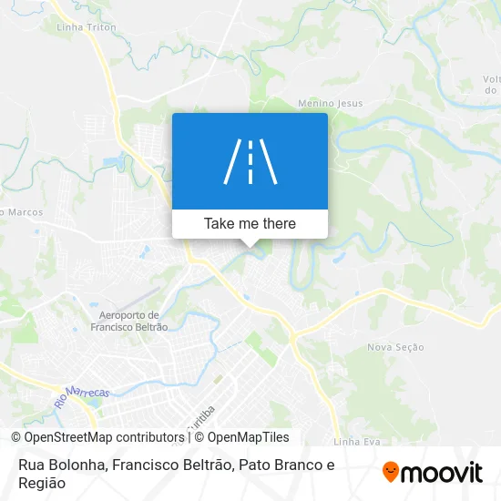 Rua Bolonha map