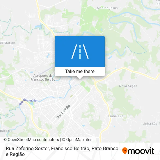 Rua Zeferino Soster map