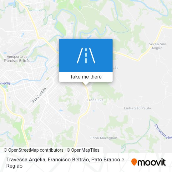 Travessa Argélia map