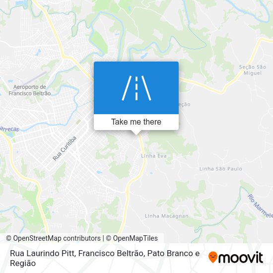 Rua Laurindo Pitt map