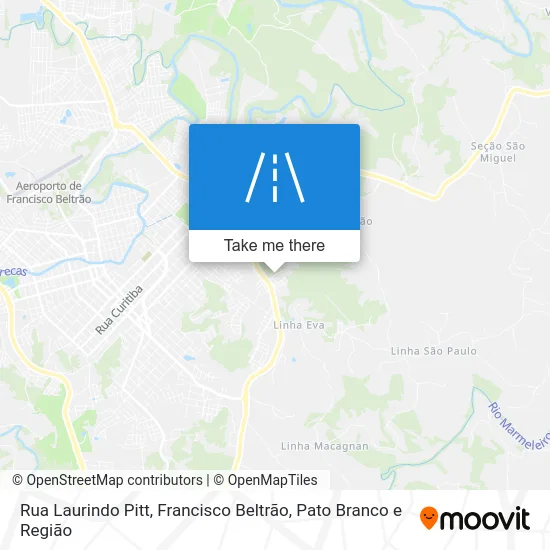Rua Laurindo Pitt map