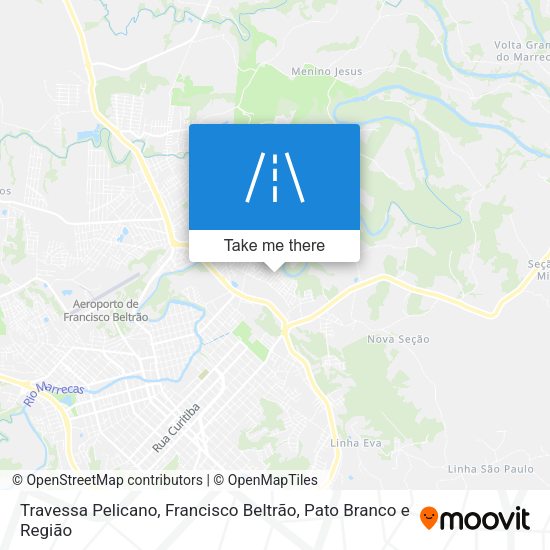 Travessa Pelicano map