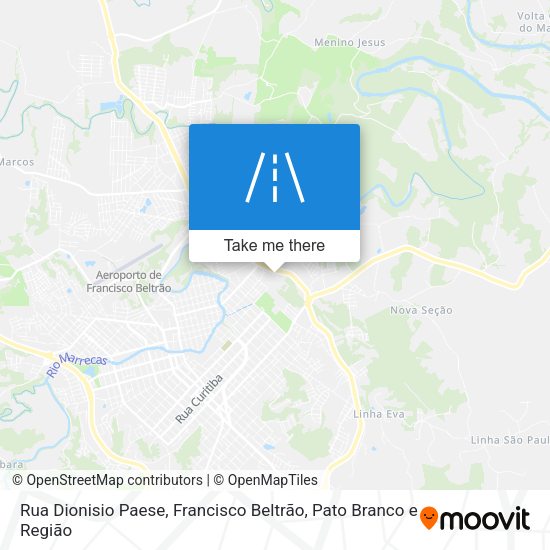 Rua Dionisio Paese map