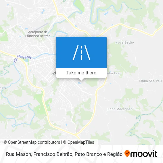 Rua Mason map