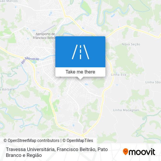 Travessa Universitária map