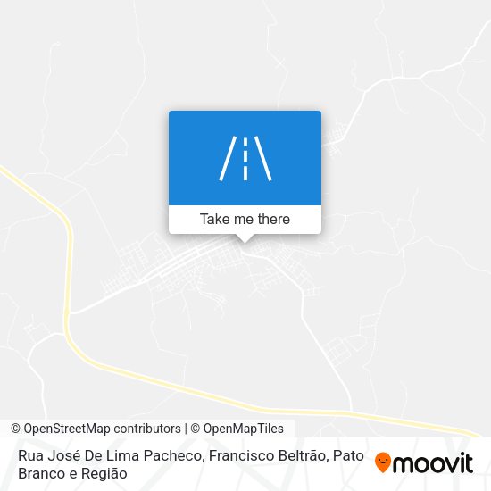 Rua José De Lima Pacheco map