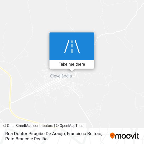 Rua Doutor Piragibe De Araújo map