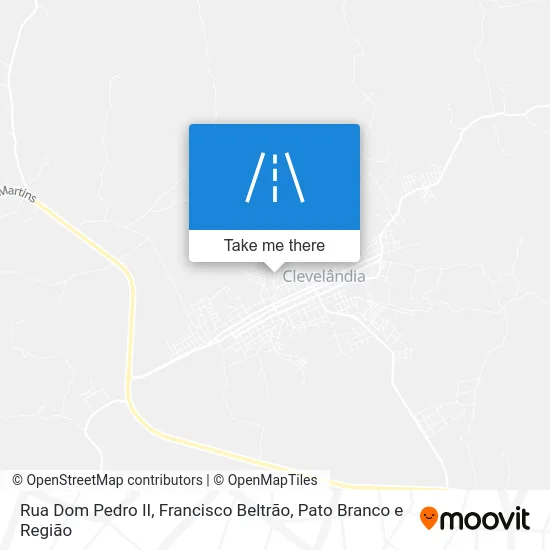 Rua Dom Pedro II map