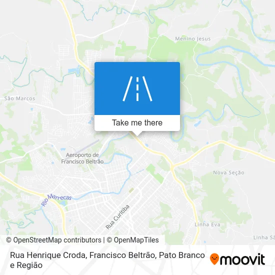 Rua Henrique Croda map