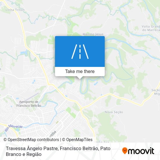 Travessa Ângelo Pastre map