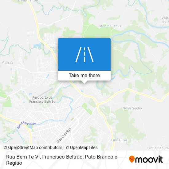Rua Bem Te VI map