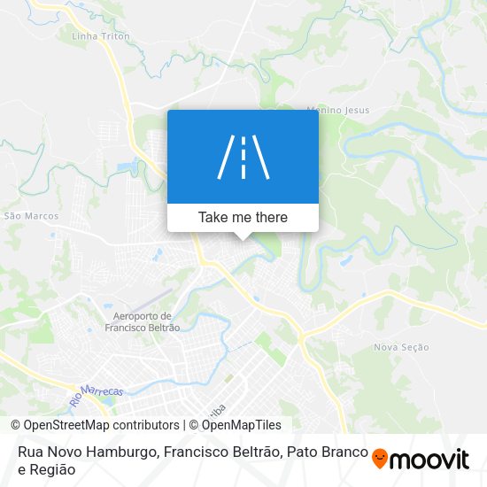 Rua Novo Hamburgo map