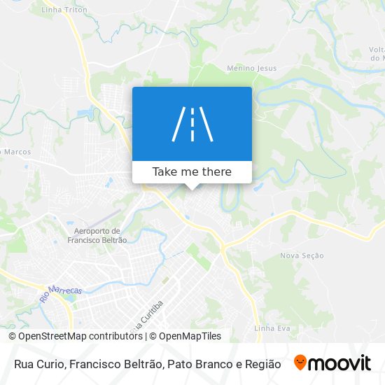 Rua Curio map