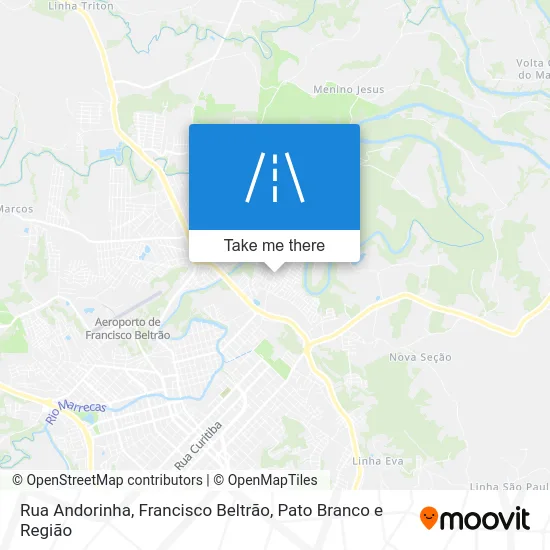 Rua Andorinha map