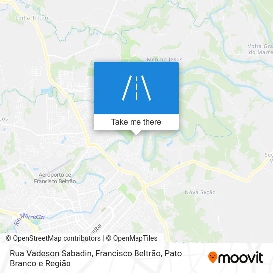 Rua Vadeson Sabadin map