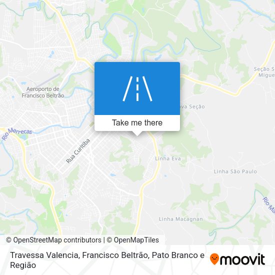 Travessa Valencia map