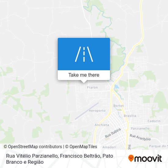 Rua Vitélio Parzianello map