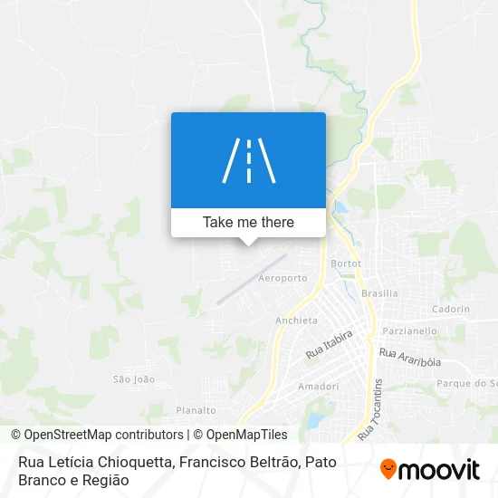 Rua Letícia Chioquetta map