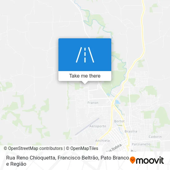 Rua Reno Chioquetta map