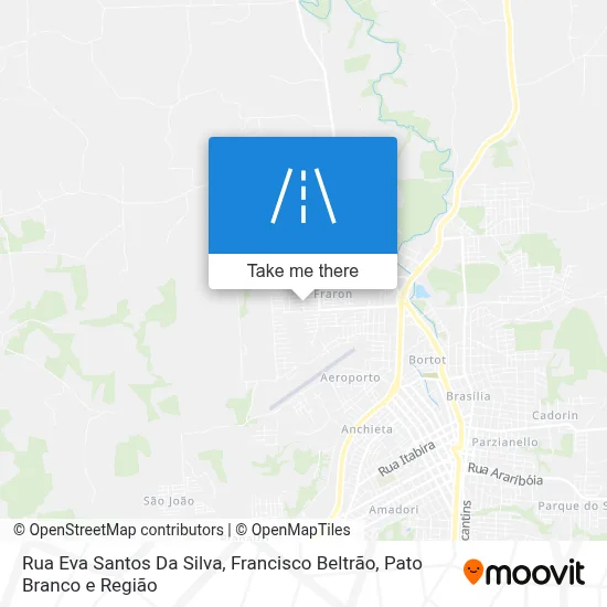 Rua Eva Santos Da Silva map