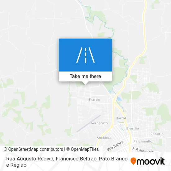 Rua Augusto Redivo map