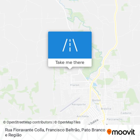 Rua Fioravante Colla map