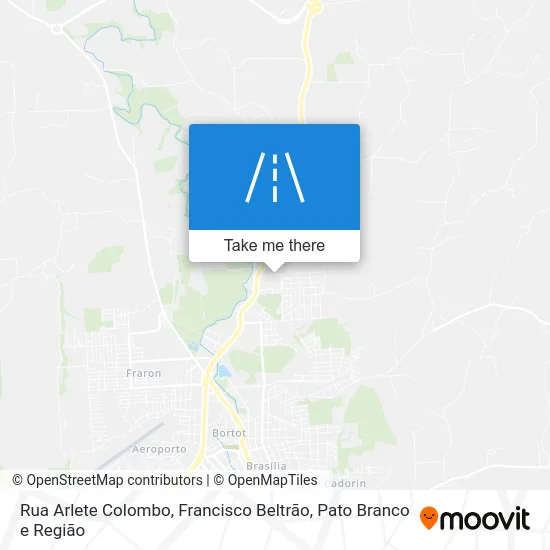 Rua Arlete Colombo map