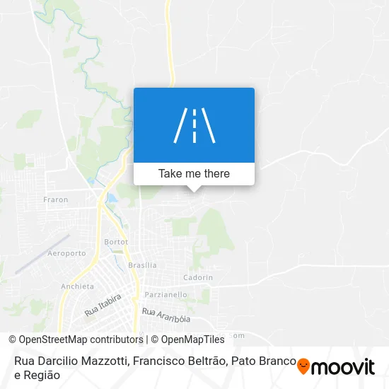 Rua Darcilio Mazzotti map