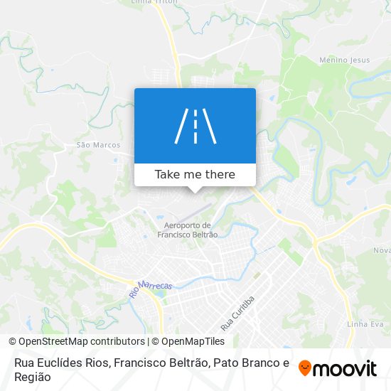 Rua Euclídes Rios map