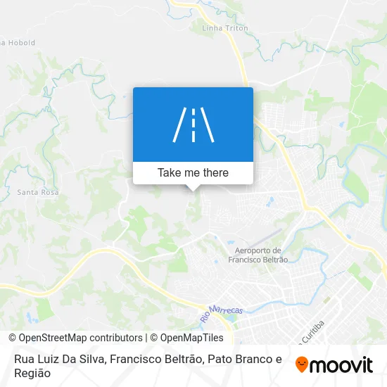 Rua Luiz Da Silva map
