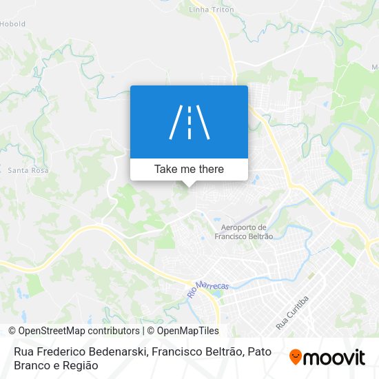 Rua Frederico Bedenarski map