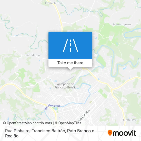 Rua Pinheiro map