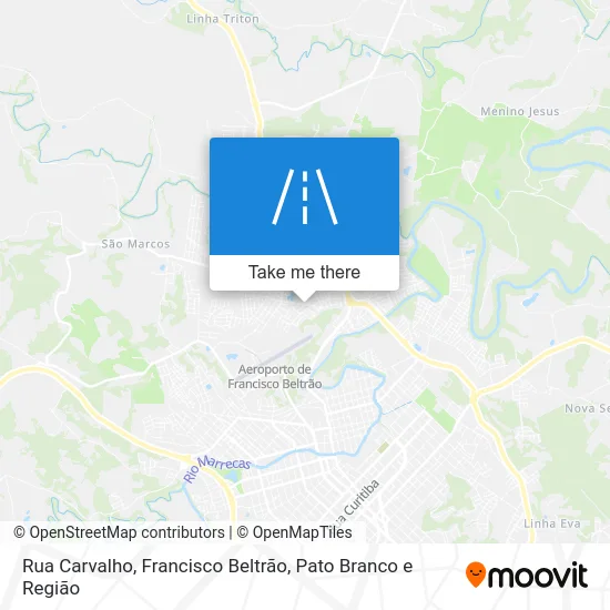 Rua Carvalho map