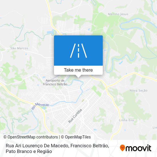 Rua Ari Lourenço De Macedo map