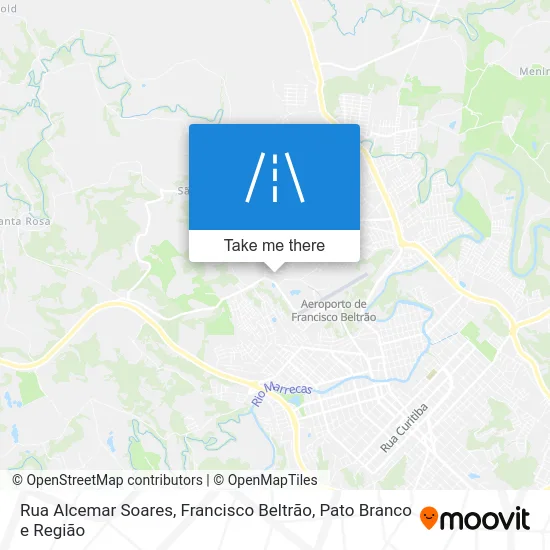 Rua Alcemar Soares map