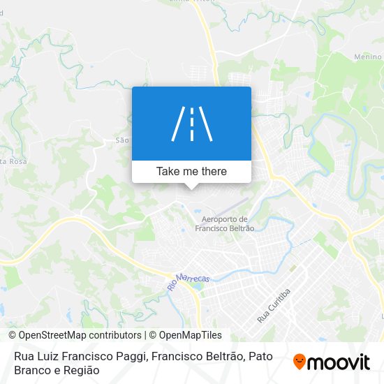 Rua Luiz Francisco Paggi map