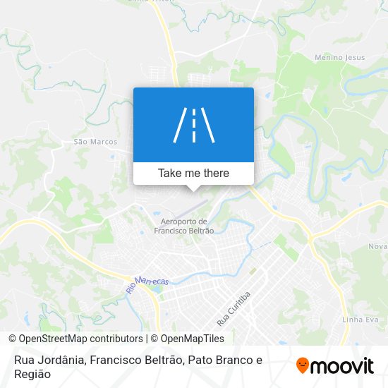Rua Jordânia map