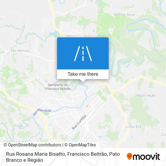 Rua Rosana Maria Bisatto map