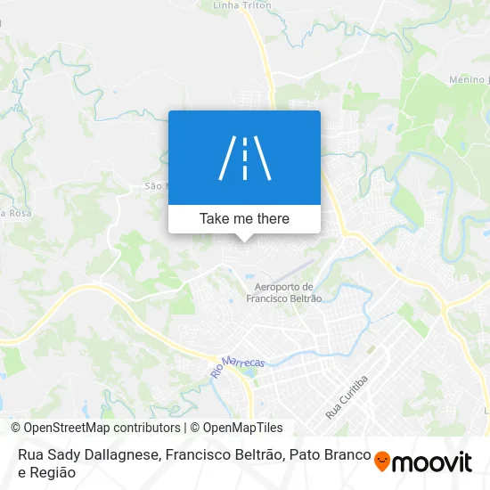 Rua Sady Dallagnese map
