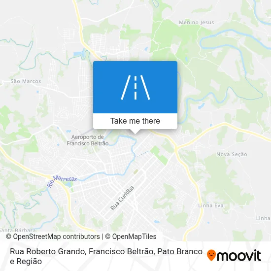 Rua Roberto Grando map
