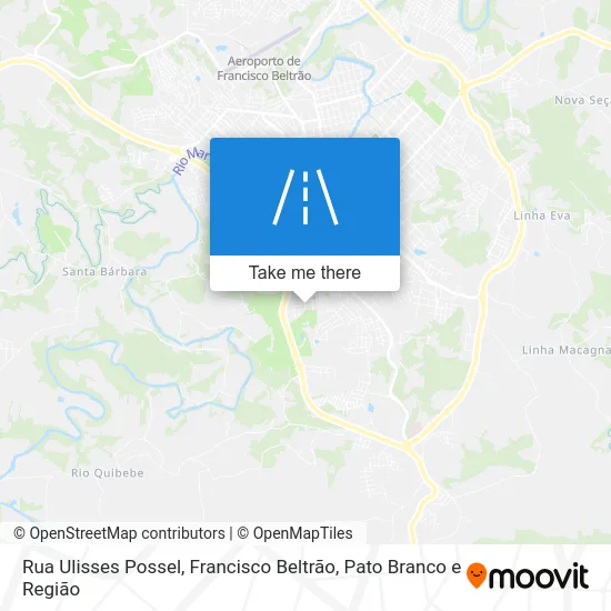 Rua Ulisses Possel map