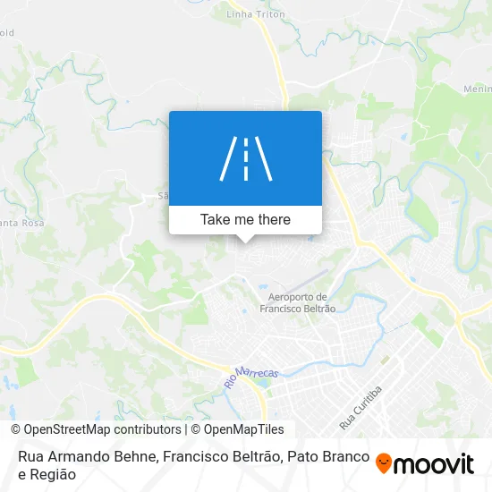 Rua Armando Behne map
