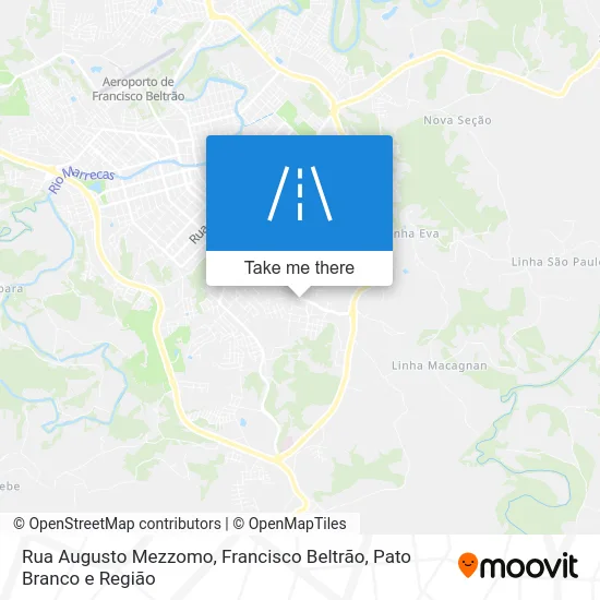 Rua Augusto Mezzomo map