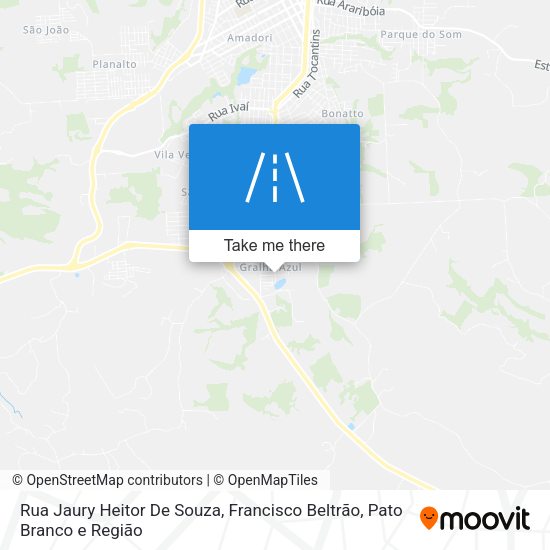 Rua Jaury Heitor De Souza map