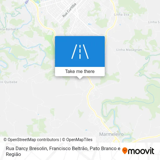 Rua Darcy Bresolin map