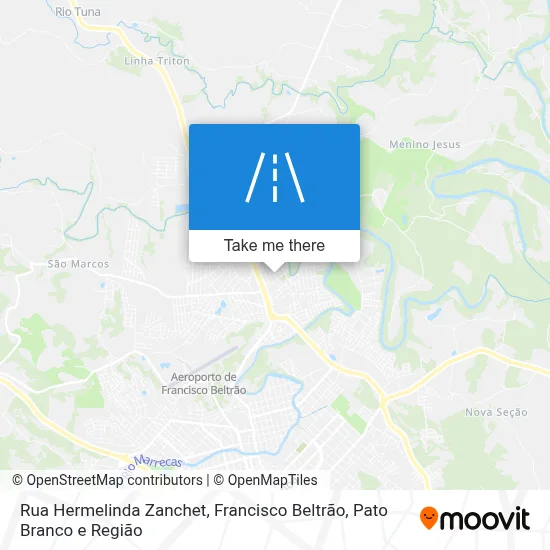 Rua Hermelinda Zanchet map