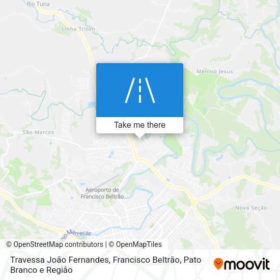 Travessa João Fernandes map